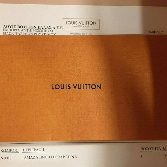 Louis Vuitton Amazone Slingbag Damier Graphite 3d - Picture 6 of 12